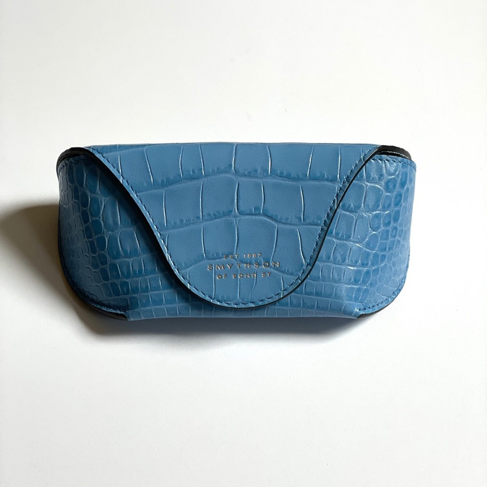 SMYTHSON Crocodile Sunglasses Case